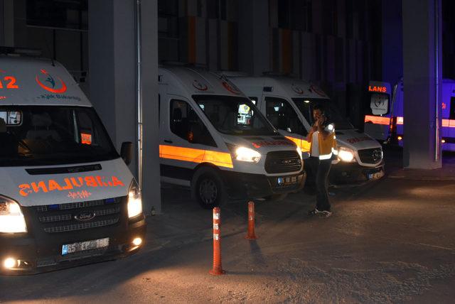 Van'da hastane bahçesinde yangın çıktı, hastalar tahliye edildi