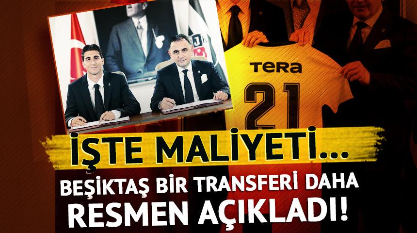 Beşiktaş'tan bir transfer daha! Resmen a&ccedil;ıklandı