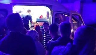 Festival alanındaki led ekran devrildi: 5 yaralı