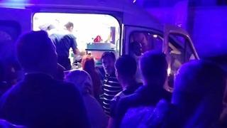 Festival alanındaki led ekran devrildi: 5 yaralı