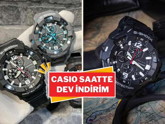 Hem şık hem g&uuml;&ccedil;l&uuml;: Casio saatte %64 fırsat başladı