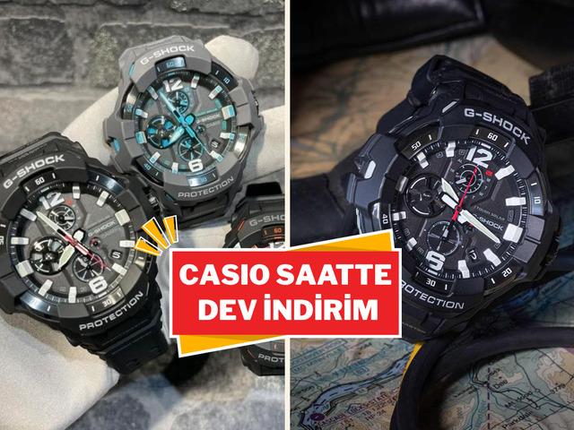 Hem şık hem g&uuml;&ccedil;l&uuml;: Casio saatte %64 fırsat başladı