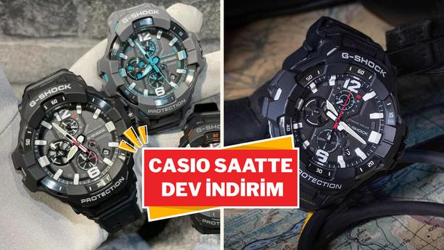 Zorlu koşullara özel: Casio saatte %64 indirimle satışta!