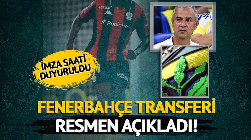 Fenerbah&ccedil;e bir transferi daha resmen a&ccedil;ıkladı!