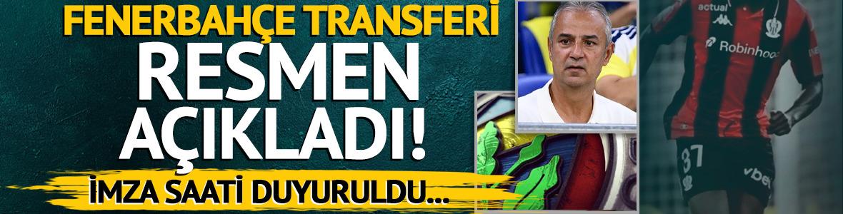 Fenerbah&ccedil;e bir transferi daha resmen a&ccedil;ıkladı!