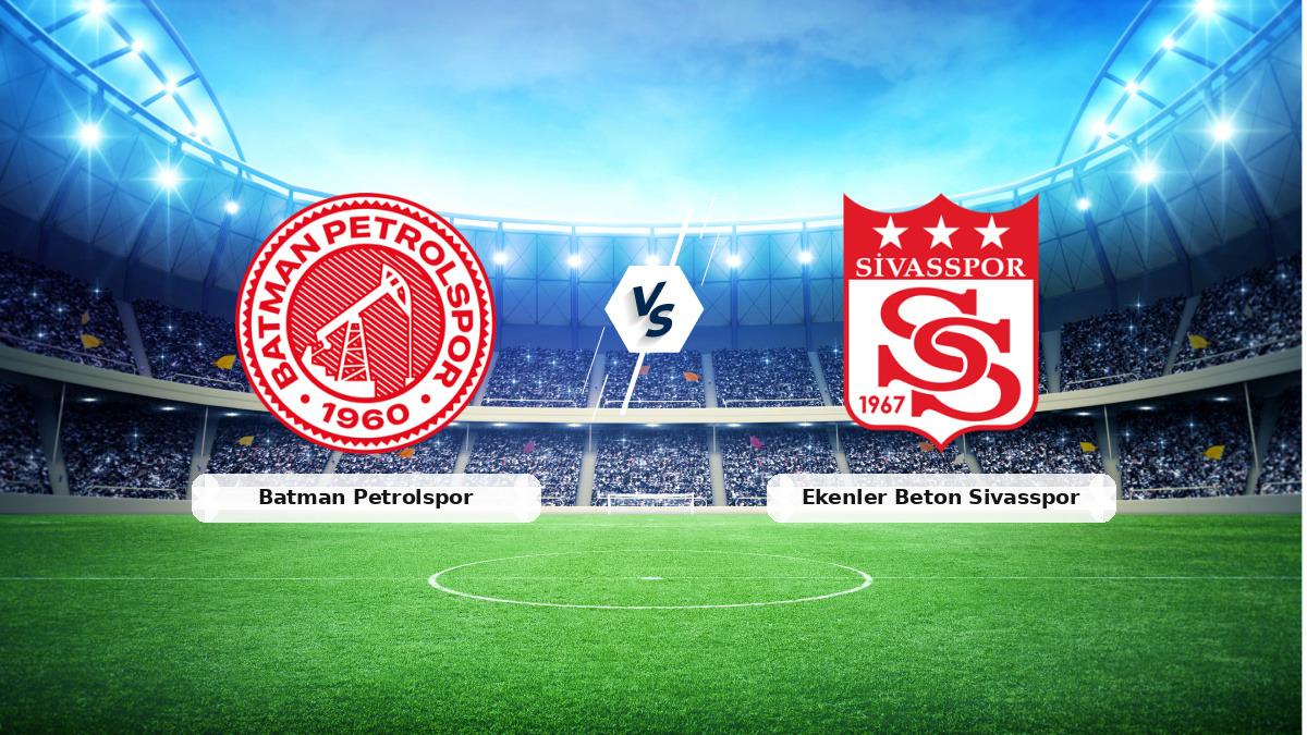 CANLI | Batman Petrolspor - Ekenler Beton Sivasspor maç anlatımı! Maç ne zaman? Saat kaçta ve hangi kanalda? - 29 Ağustos 2026 - Futbol