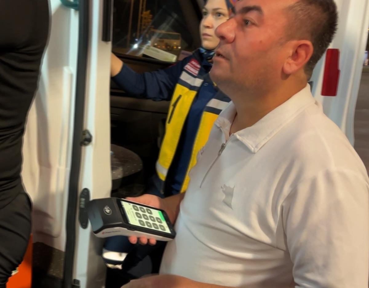 Aksaray da bir garip olay... Benzin aldı sonra sızdı: Uyandığında ceza yağmıştı! 2