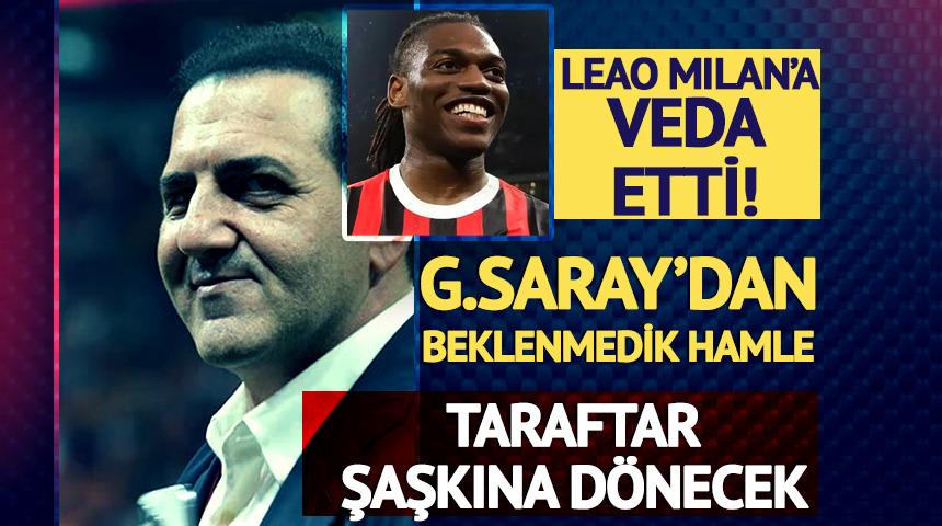 Rafael Leao Milan'a veda etti! Galatasaray'dan beklenmedik hamle: Taraftar şaşkına d&ouml;necek