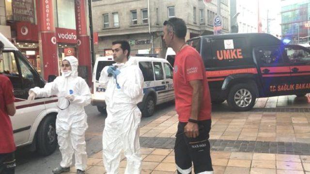 14 kişi abiye kıyafetlerin boyasındaki hidrosülfür ve amonyaktan etkilenmiş