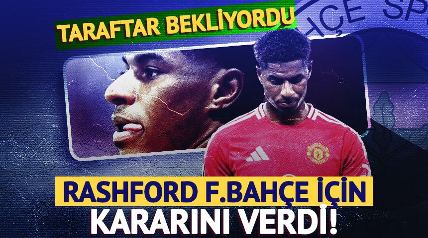 Taraftarın g&ouml;z&uuml; kulağı bu haberdeydi! Rashford Fenerbah&ccedil;e i&ccedil;in kararını verdi