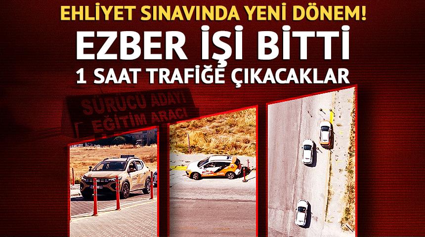 Ehliyet sınavında yeni d&ouml;nem! 