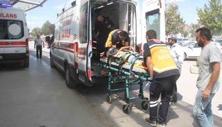 İnşaatın 3&rsquo;&uuml;nc&uuml; katından d&uuml;şen usta yaralandı