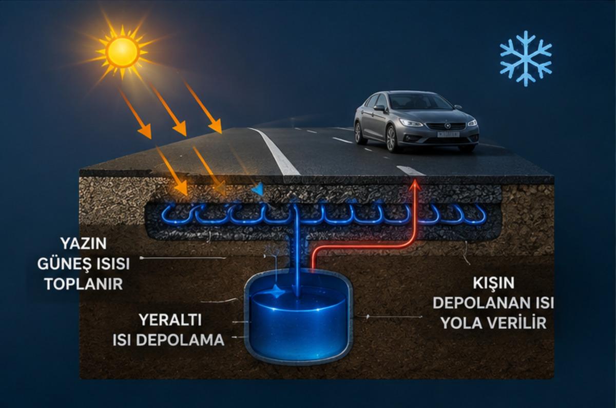 Asfaltın altına su dolu borular döşüyorlar! Sistem kışın hayat kurtaracak 2