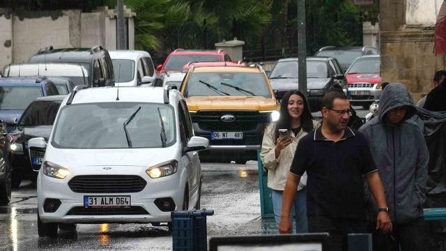 Kilis’te yağış etkili oldu 2