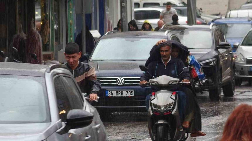 Kilis&rsquo;te yağış etkili oldu
