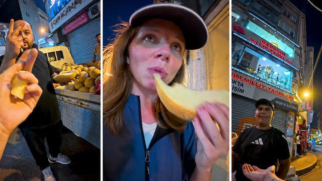 Turistten çeyrek kavun için 200 TL istedi! Dolandırıcılık gibi