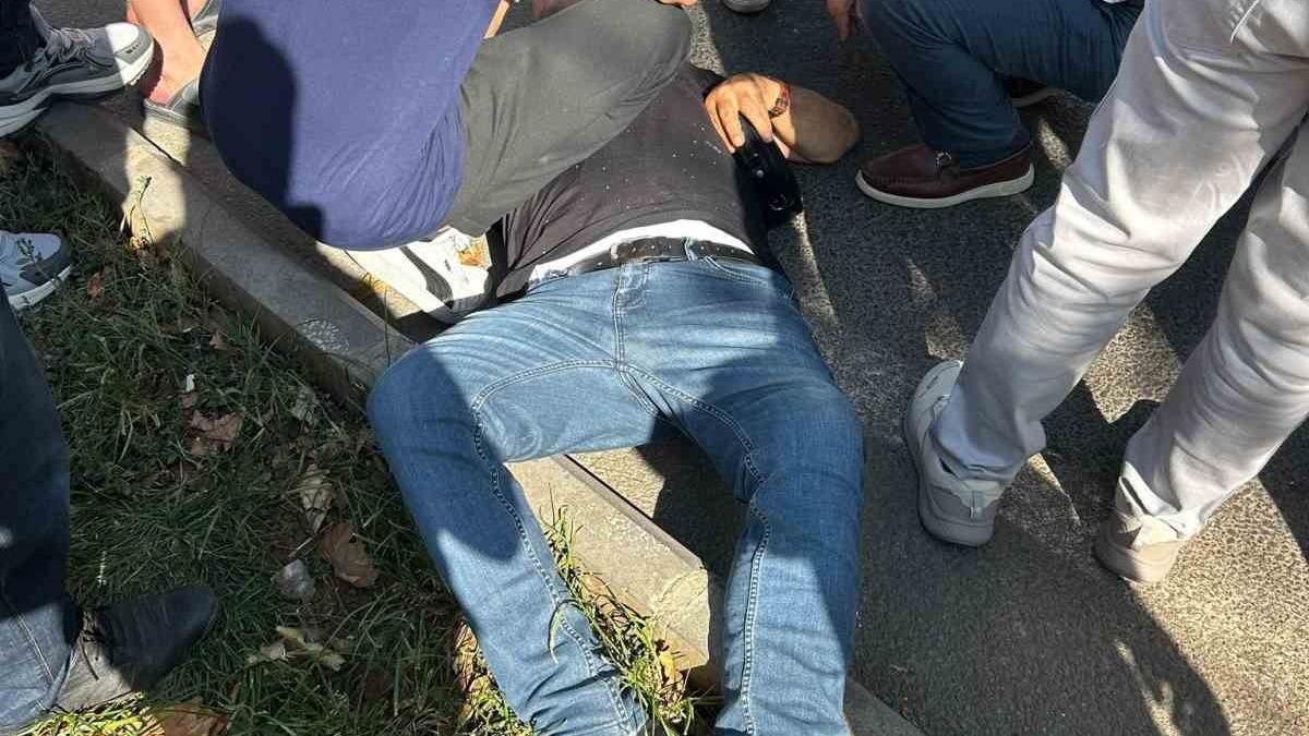 Motosikletin çarptığı yaya yaralandı - Güncel Haberler