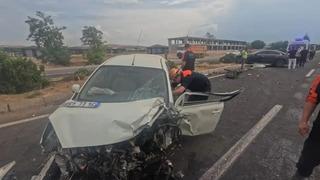 Elazığ’da trafik kazası: 2 yaralı