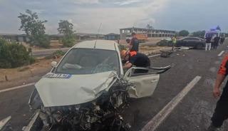 Elazığ&rsquo;da trafik kazası: 2 yaralı