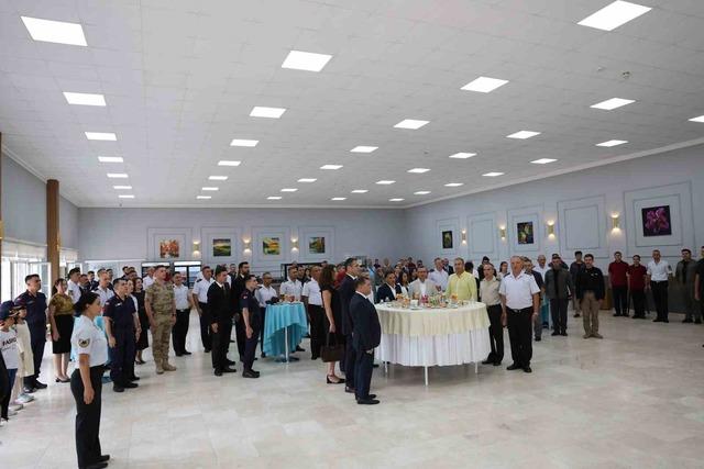 Vali Çiçek, Rütbe Terfi Töreni’ne katıldı 2