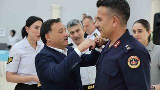 Vali Çiçek, Rütbe Terfi Töreni’ne katıldı