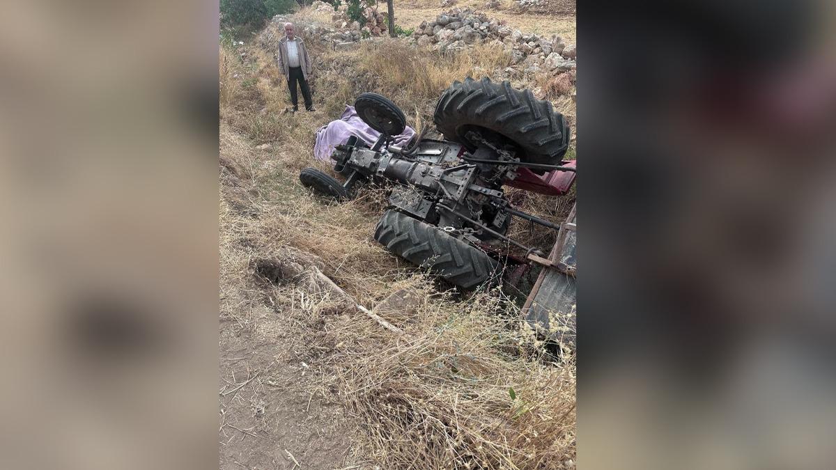 Adıyaman'da traktör şarampole devrildi: 1 ölü - Güncel Haberler