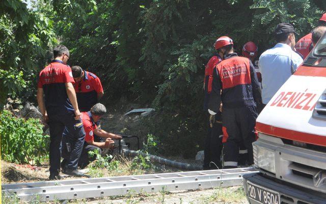 Sulama kanalının dağıtım kuyusunda erkek cesedi bulundu