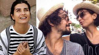 Tuba Büyüküstün'ün sevgilisi Umut Evirgen'den romantik kutlama 