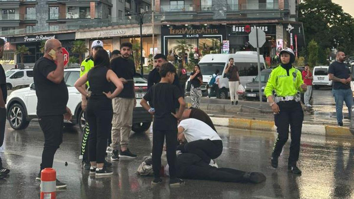 Elazığ’da otomobilin çarptığı yaya ağır yaralandı - Güncel Haberler