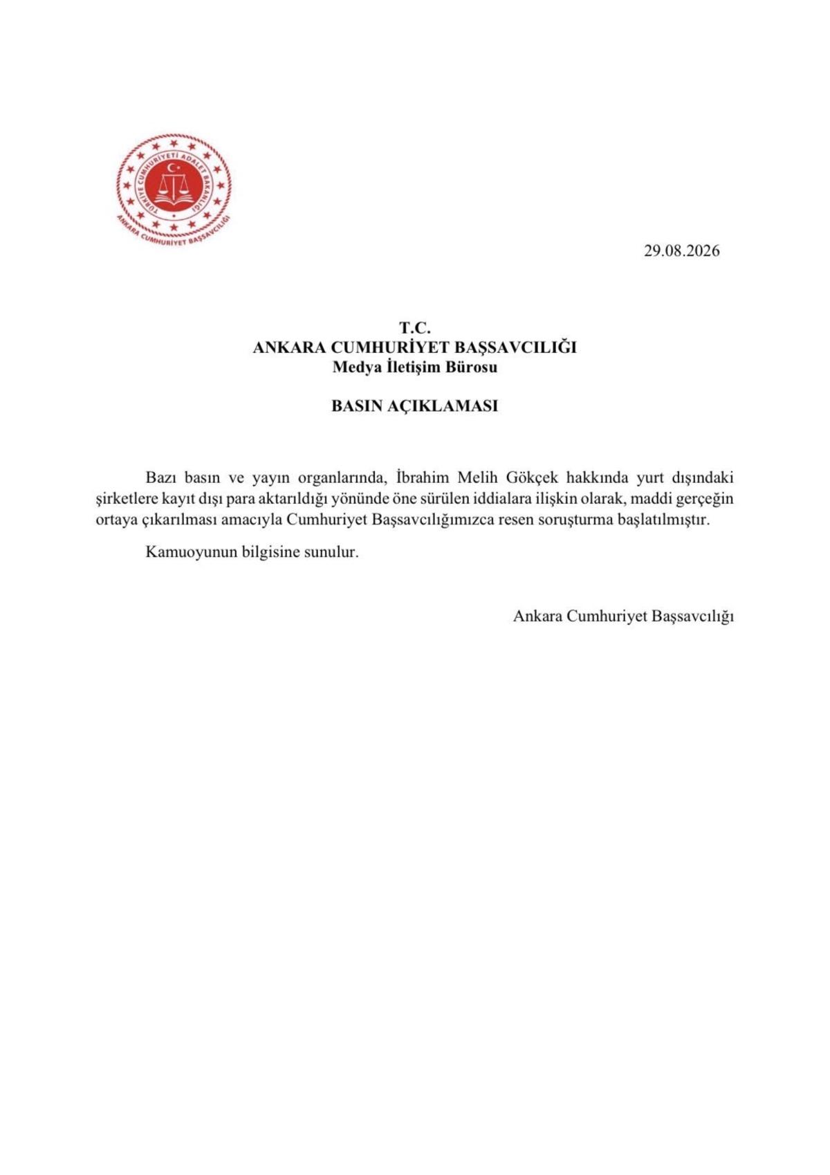 Melih G&ouml;k&ccedil;ek hakkında soruşturma başlatıldı 3