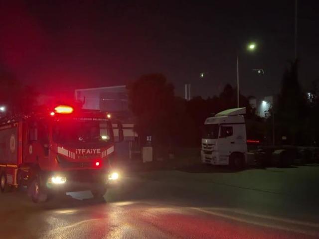 Kozmetik fabrikasında kimyasal madde alarmı