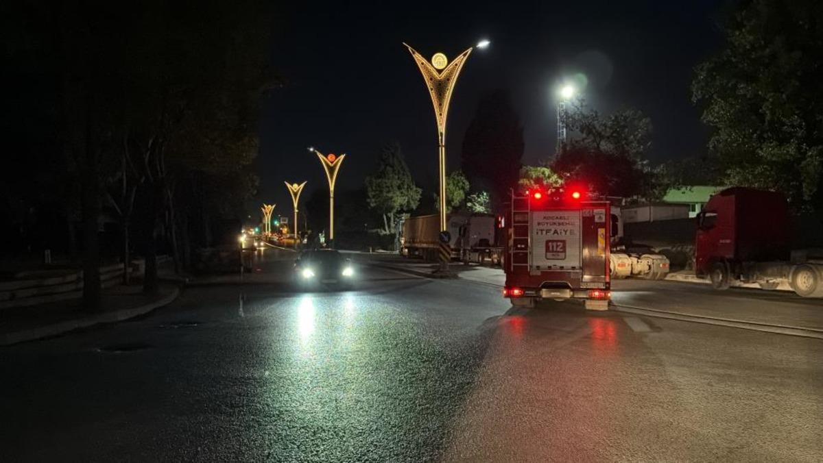Kozmetik fabrikasında kimyasal madde alarmı 1