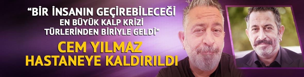 Cem Yılmaz hastaneye kaldırıldı! Doktorundan a&ccedil;ıklama