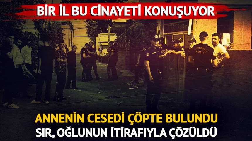 Batman'da kan donduran cinayet! Annenin cansız bedeni &ccedil;&ouml;p konteynerinde bulundu, oğlu teslim oldu