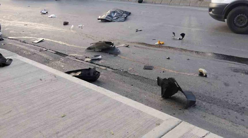 Başakşehir&rsquo;de motosikletler &ccedil;arpıştı: 1 &ouml;l&uuml;, 1 yaralı