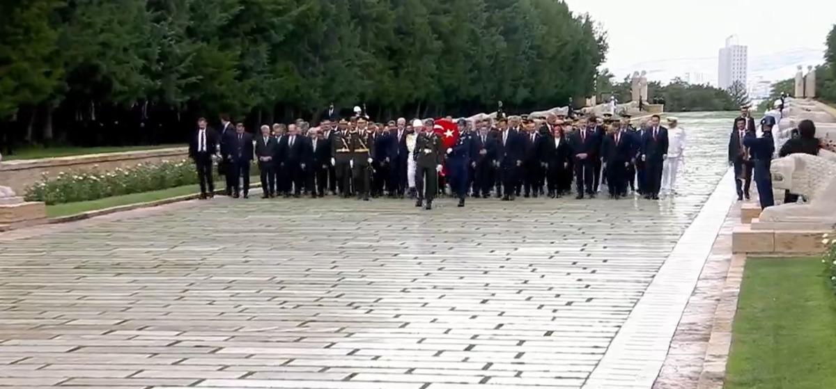 Son dakika | 30 Ağustos ta Ata nın huzurundalar! Devlet erkanından Anıtkabir ziyareti 1