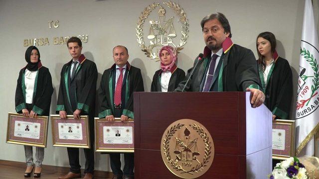 Bursa Barosu Başkanı Altun: Fitne mayası bu gölde tutmaz