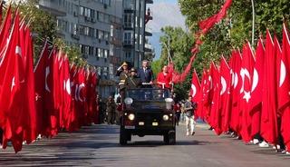 Antalya&rsquo;da 30 Ağustos coşkusu yaşandı