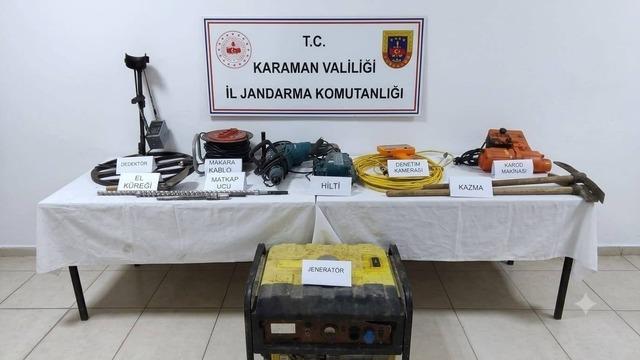 Karaman’da jandarmanın yakaladığı 34 kişiden 3’ü tutuklandı