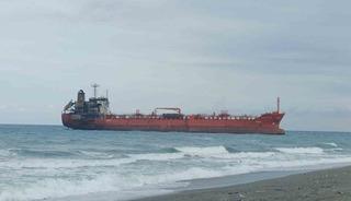 Karadeniz&rsquo;deki saldırıda hasar aldı! Samsun&rsquo;da karaya oturdu