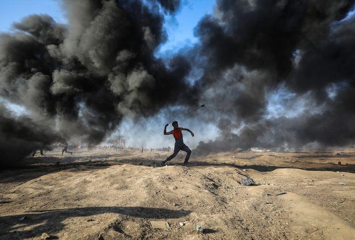Gazze'de 'Büyük Geri Dönüş Yürüyüşü' gösterilerini İsrail kana buladı! Korkunç bilanço! G1