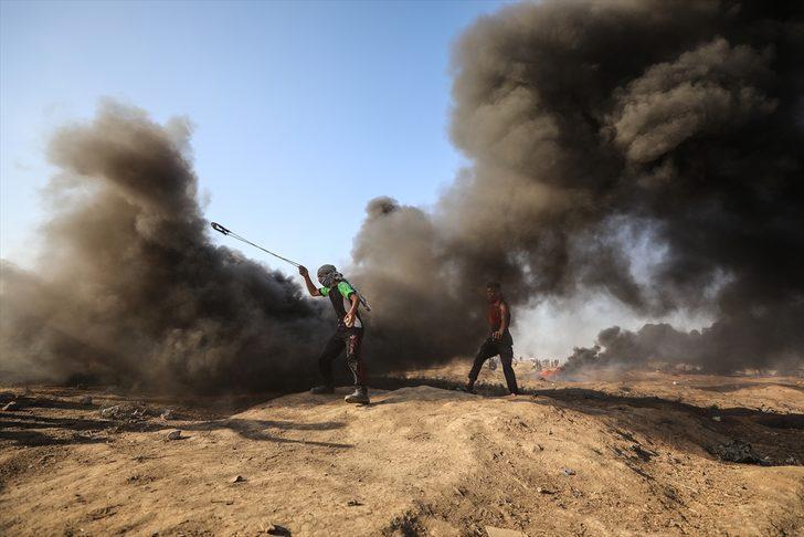 Gazze'de 'Büyük Geri Dönüş Yürüyüşü' gösterilerini İsrail kana buladı! Korkunç bilanço! G3