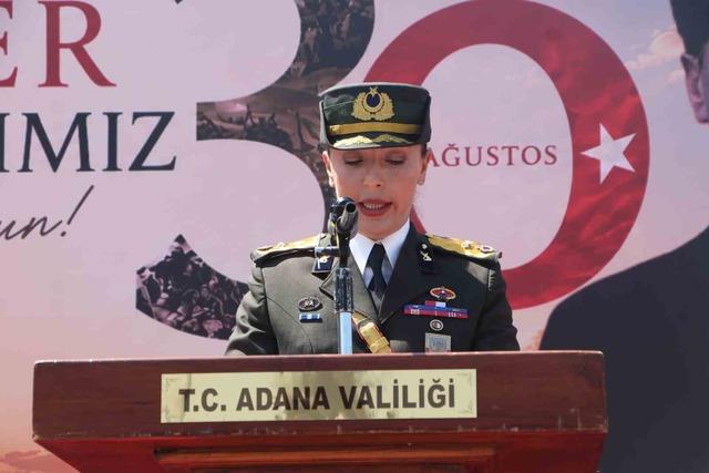 Adana&rsquo;da 30 Ağustos Zafer Bayramı kutlandı 12