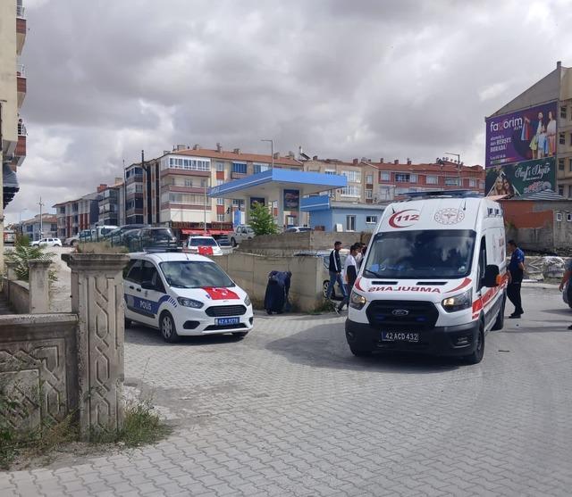 Kulu’da kız isteme töreninde meşale patladı: 1 yaralı 2