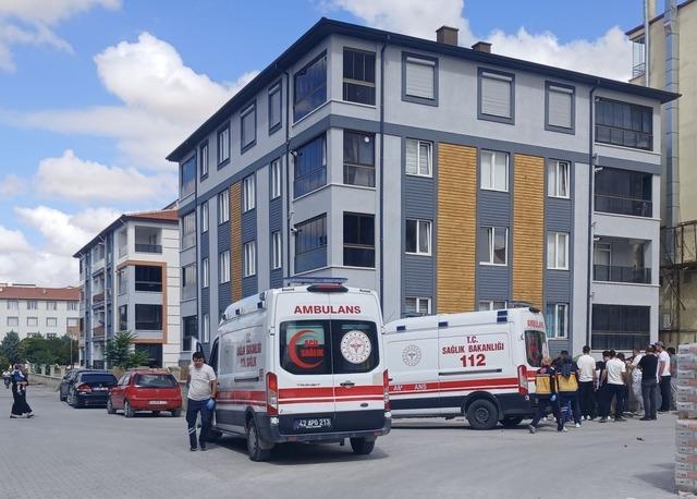 Kulu’da kız isteme töreninde meşale patladı: 1 yaralı 1
