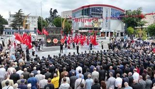 Niğde&rsquo;de 30 Ağustos Zafer Bayramı d&uuml;zenlenen t&ouml;renle kutlandı