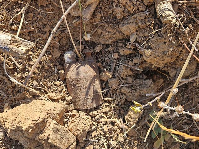 Toprağın altından bomba fışkırdı: Hepsi Kurtuluş Savaşı d&ouml;neminden!