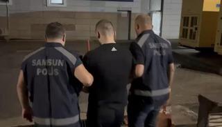 Samsun&rsquo;da 9 yıl 5 ay hapis cezası bulunan h&uuml;k&uuml;ml&uuml; yakalandı