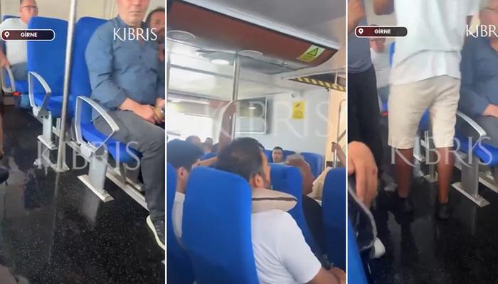 Gemi batmak &uuml;zereyken yolcuların yaşadığı korku dolu anlar ortaya &ccedil;ıktı
