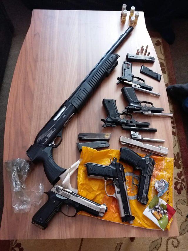 Silah kaçakçılığı operasyonunda 9 tutuklama
